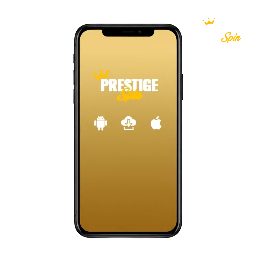 Prestige Spin Android app in the UK: 18+ sports betting and casino, English support, Visa debit, PayPal, Skrill, Neteller.