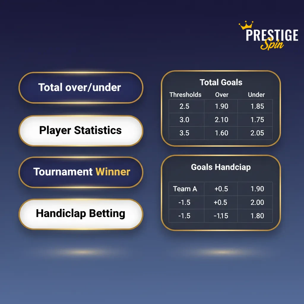 Infographic showing bet types: Single, Express/Accumulator, and System, comparing risk, returns, and coverage.