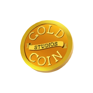 Gold Coin Studios logo.