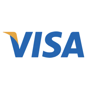 Visa logo.